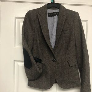 Zara Basic Blazer with Elbow Patches